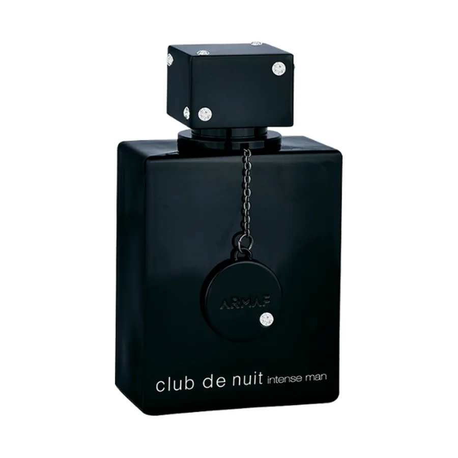 Armaf Club de Nuit Intense Man Eau de Parfum 105 ml — frasco e caixa, fundo branco